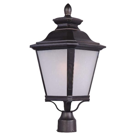 Maxim Lighting Knoxville 1-Light 11" Wide Bronze Outdoor Pole/Post Mount 1121FSBZ